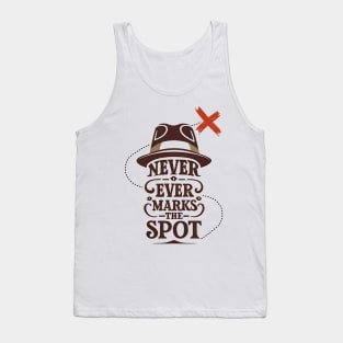 X Never Ever Marks the Spot - Adventure Tank Top